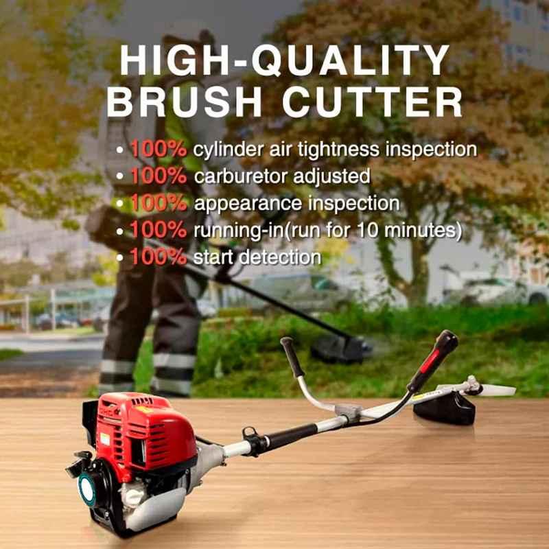Greenleaf 1.7HP, 4 Stroke and 35 cc Sidepack Petrol Brush Cutter