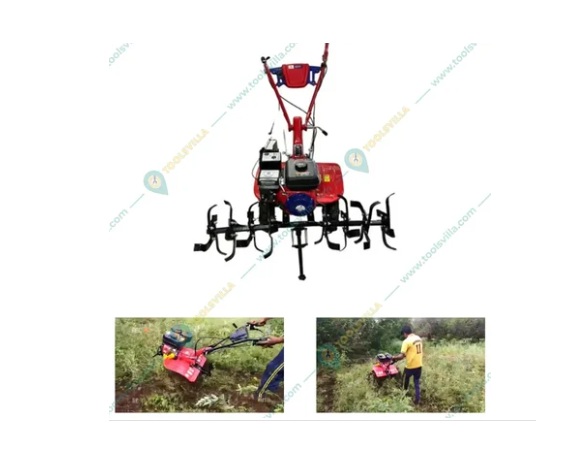 Greenleaf 7HP 4 Stroke Petrol Power Tiller With Accessories