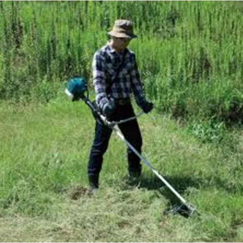 Greenleaf 2.5HP 52cc 2 Stroke 6 in 1 Brush Cutter with Weeder, Tiller Chainsaw & Blade Attachments