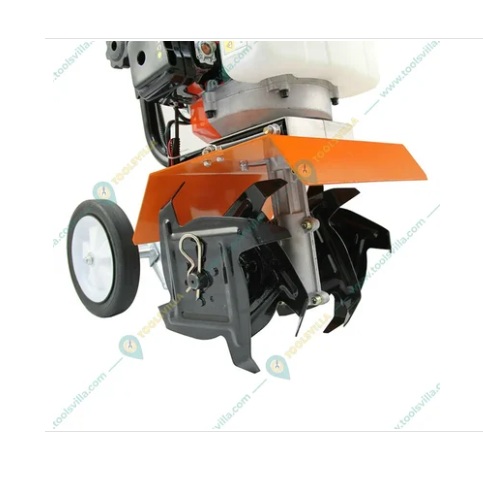Greenleaf 2 Stroke 52 CC Agriculture Mini Power Tiller | Weeder with Bottom Engine