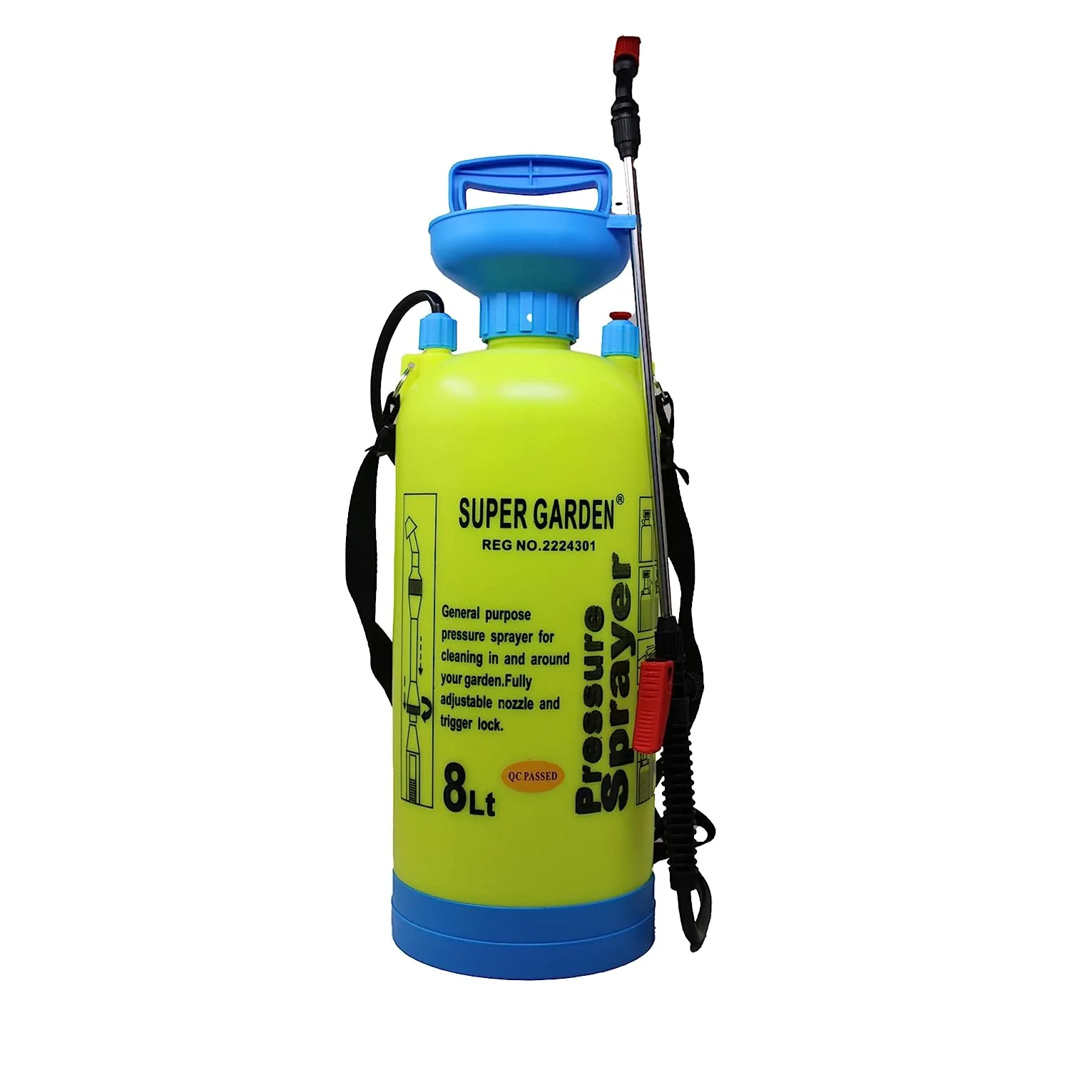 GREEN LEAF 8 LTR PRESSURE SPRAYER